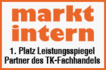 markt intern - 1. Platz Leistungsspiegel Partner desTK-Fachhandels
