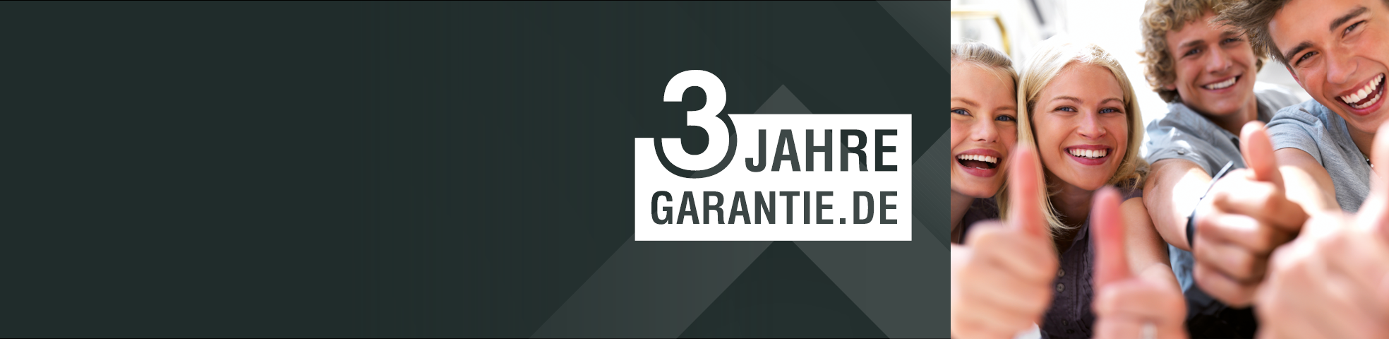 3 Jahre Garantie