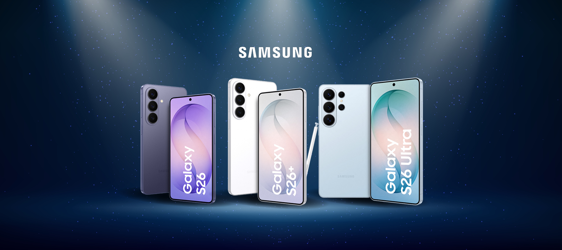 Die neue Galaxy S26-Serie