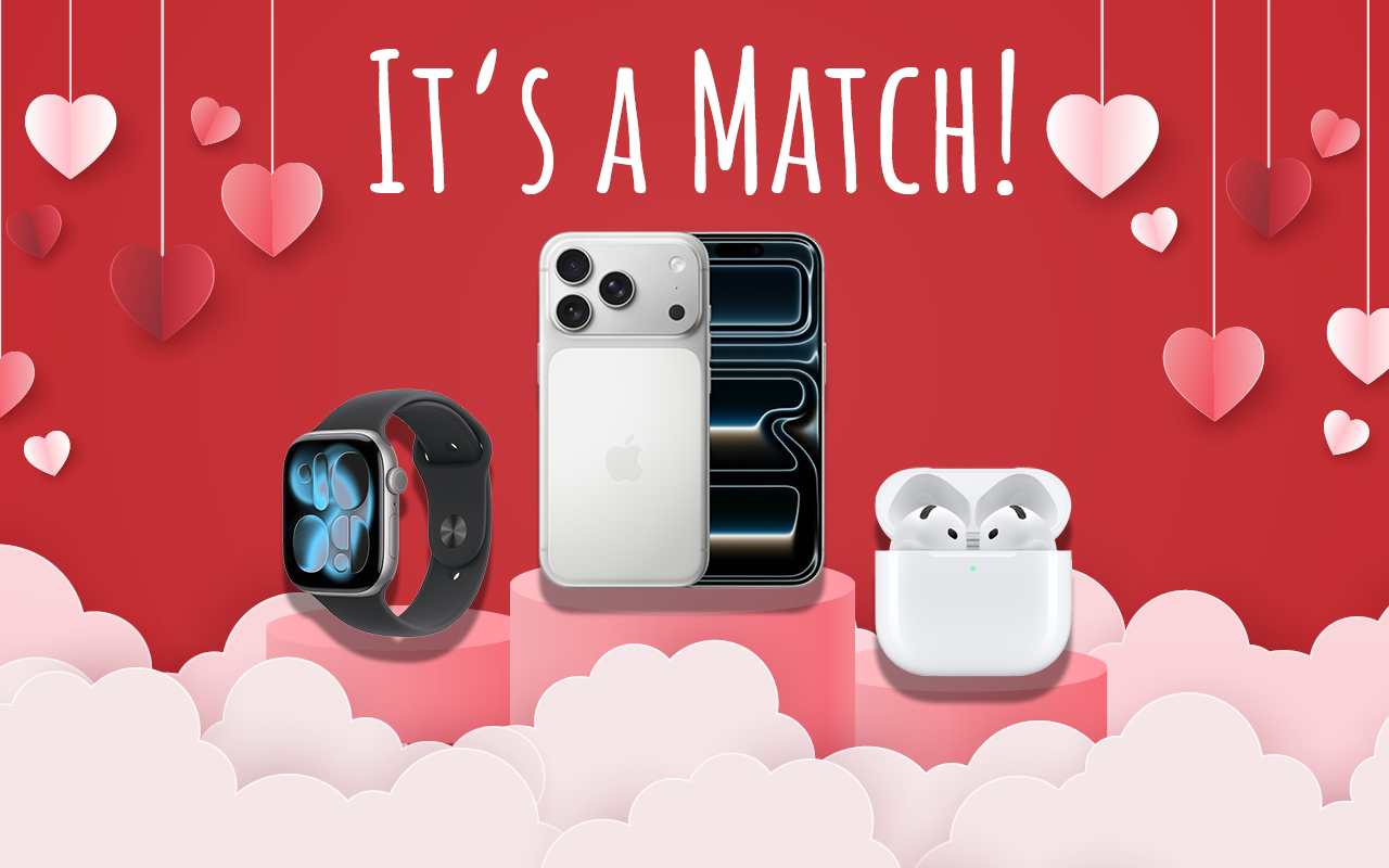 iPhone & AirPods & Apple Watch