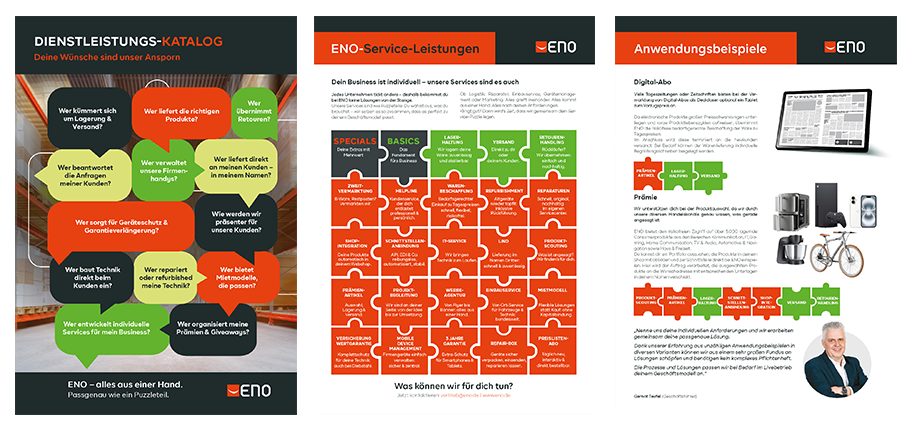 Alle ENO Services im Überblick